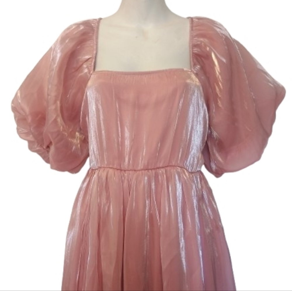One Loved Babe Different Life Dress fairy Pink Shimmering Size:XL - Picture 4 of 11